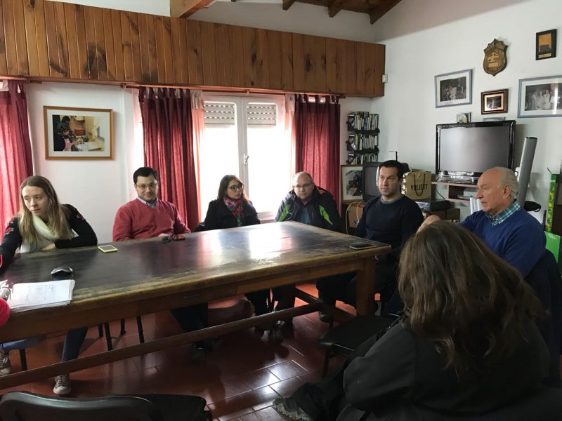 Instalación de Puntos Verdes en las Escolleras de Puerto Quequén