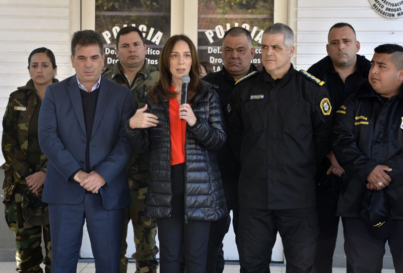 Vidal anunció importantes avances en la reforma integral de la policía bonaerense