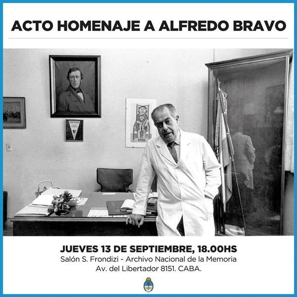 Homenaje a Alfredo Bravo