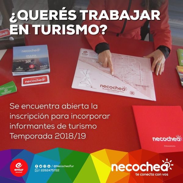 NECOCHEA: El Entur abre llamado para seleccionar informantes de turismo
