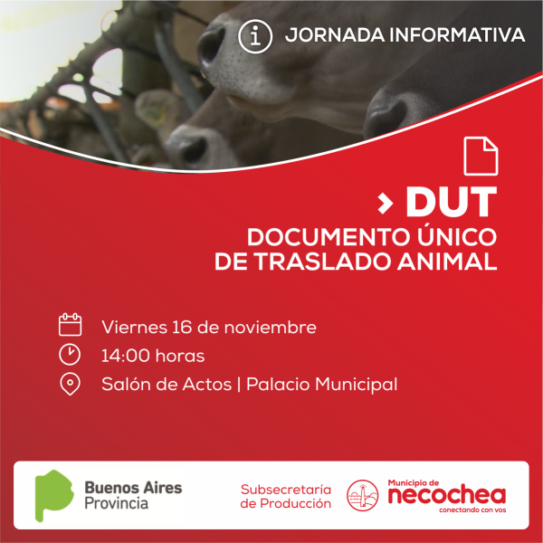 NECOCHEA: Jornada para el sector ganadero sobre el Documento Único de Traslado