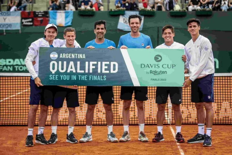 TENIS: Los rivales de Argentina en la Copa Davis 2022