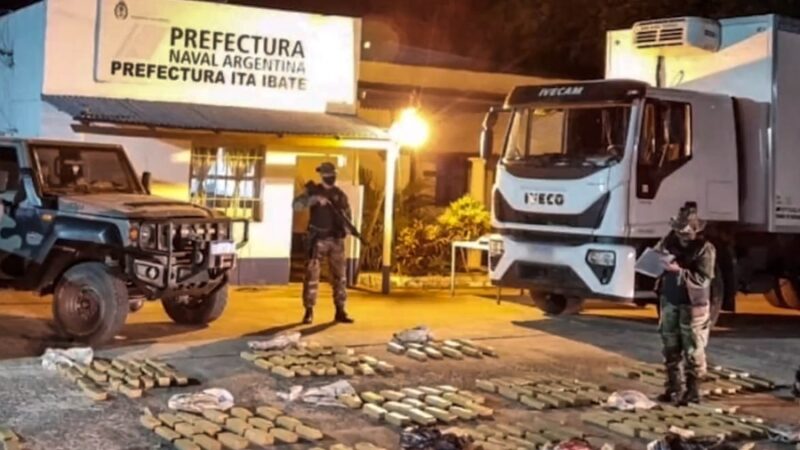 CORRIENTES: Decomisaron más de 300 kilos de marihuana