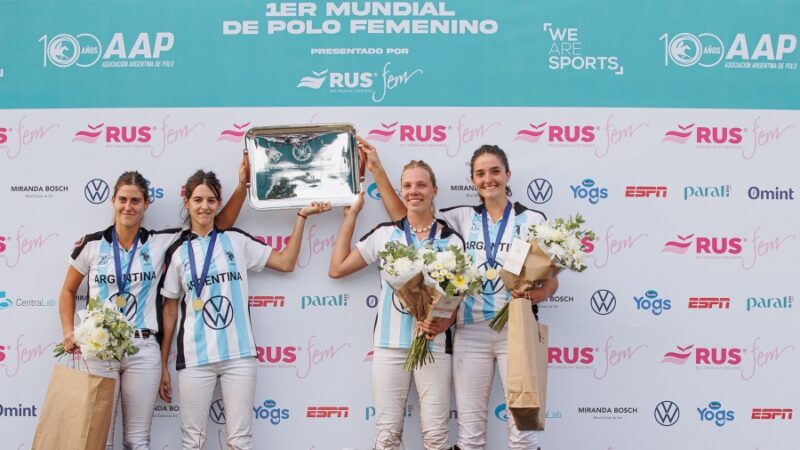 POLO FEMENINO: Argentina se consagró campeona  mundial