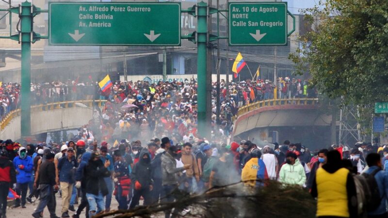 ECUADOR: Noveno día de protestas