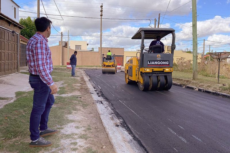 NECOCHEA: Inversión millonaria en pavimentación