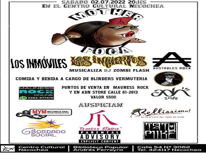 NECOCHEA: Festival “Mother Foca”