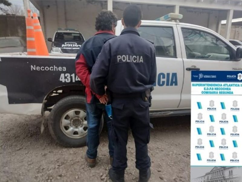 QUEQUÉN: Atacó a su pareja con un cuchillo