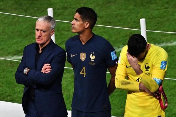 Mbappé arengó muy enojado a sus compañeros en el entretiempo de la final ante Argentina