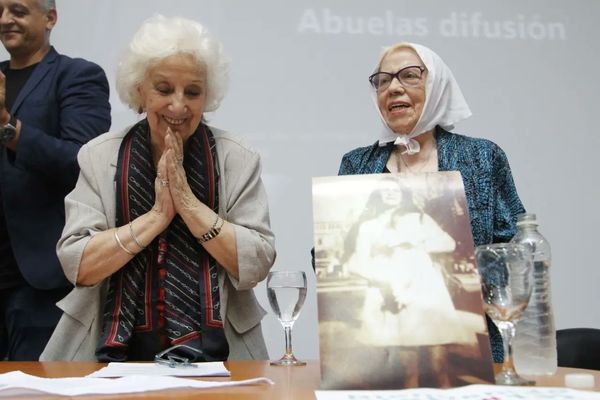 Abuelas informó la restitución del nieto 132