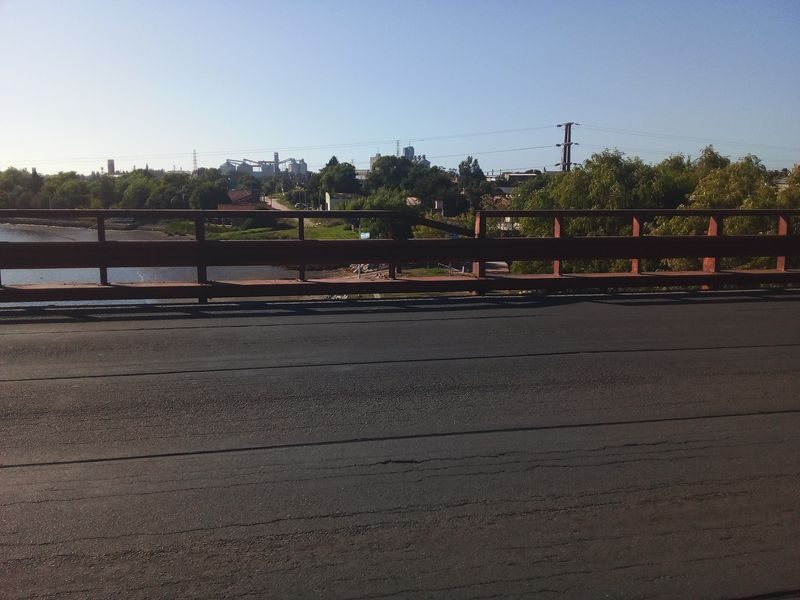 El Puente Dardo Rocha en pésimo estado