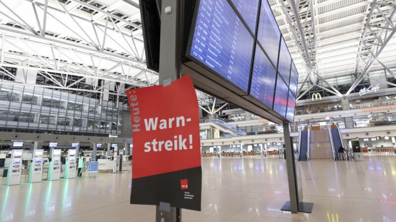 Alemania queda paralizada por una «mega huelga»