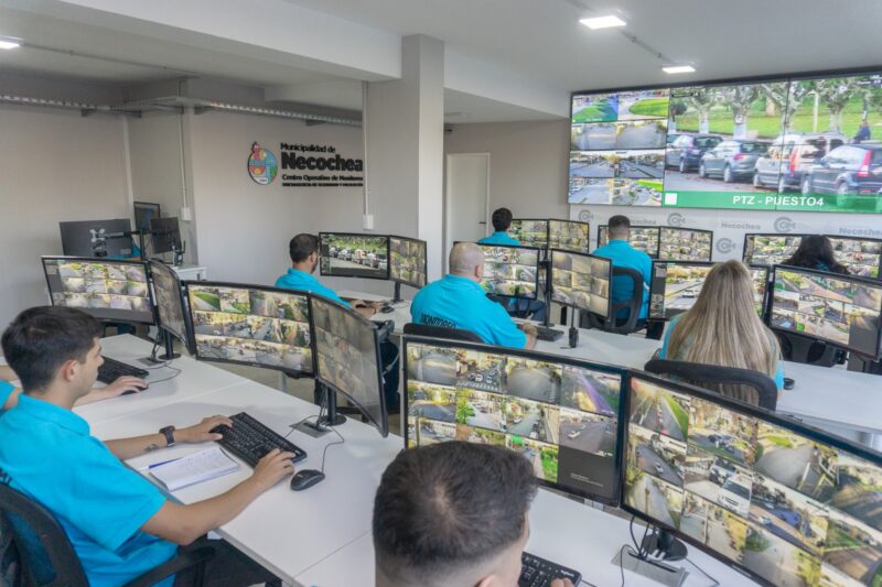 El Intendente inauguró el Centro de Monitoreo