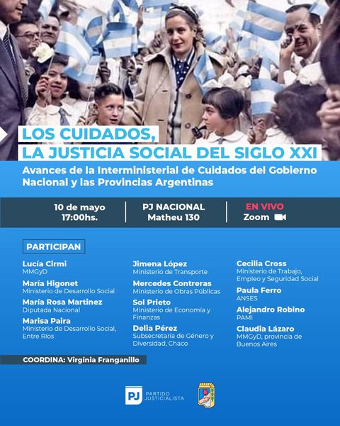 Jimena López será parte de los Equipos Técnicos de la Unidad del PJ Nacional