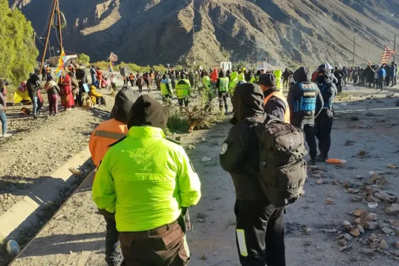 Paro nacional contra la represión en Jujuy