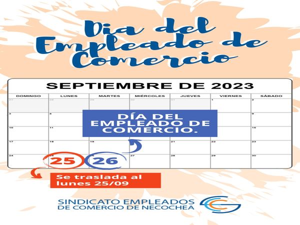 Hoy se festeja el Día del Empleado de Comercio