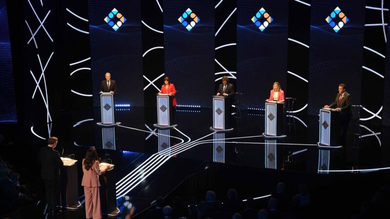 Pocas sorpresas en el segundo debate presidencial