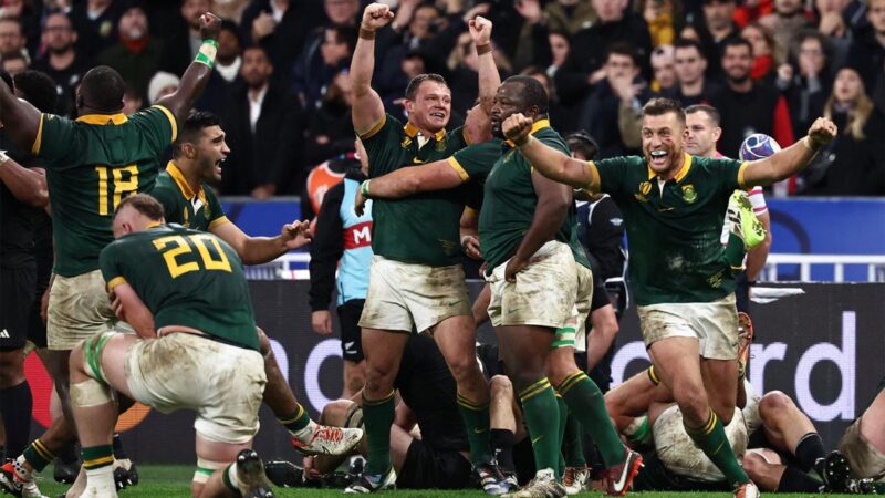 Sudáfrica se consagró campeón del mundo