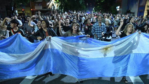 Los cacerolazos fueron los que cortaron las avenidas