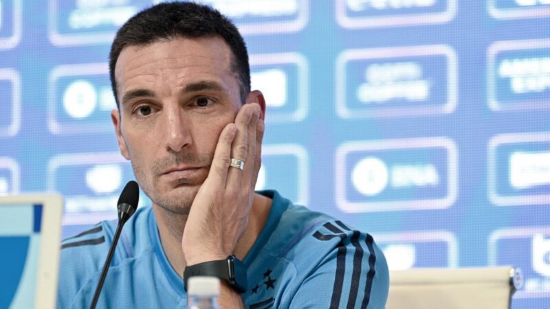 MUNDIAL 2026: Lionel Scaloni, en alerta máxima