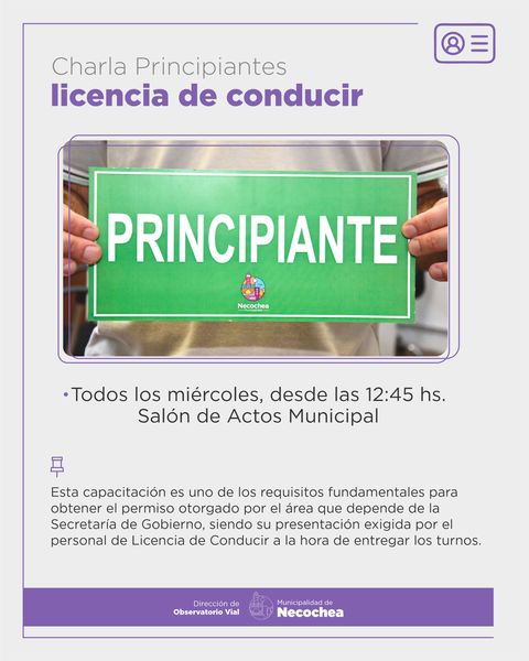 Capacitaciones para conductores principiantes