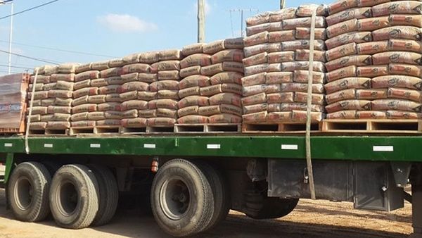 Los despachos de cemento cayeron 20% en enero