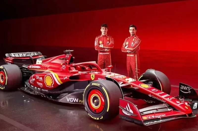 Así es la Ferrari que competirá en Fórmula 1
