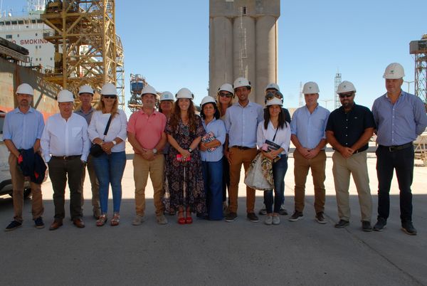 Visita a de los concejales a Puerto Quequén