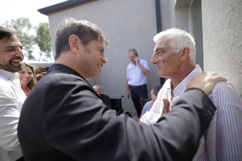Kicillof inauguró dos residencias de salud mental en Necochea