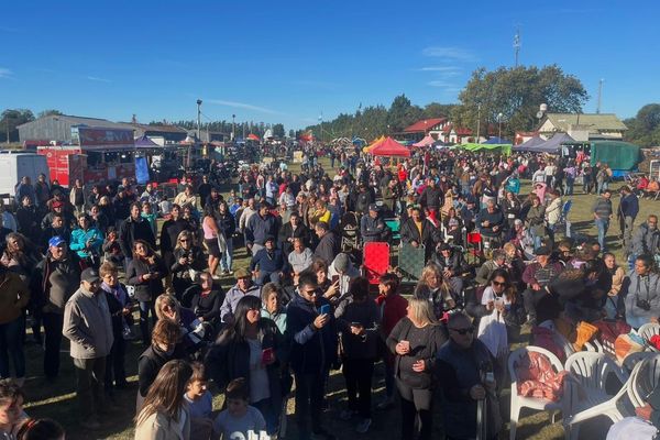 Festejos en La Dulce por los 116 años
