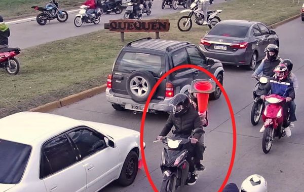 Agresión a inspectores de tránsito por motoqueros