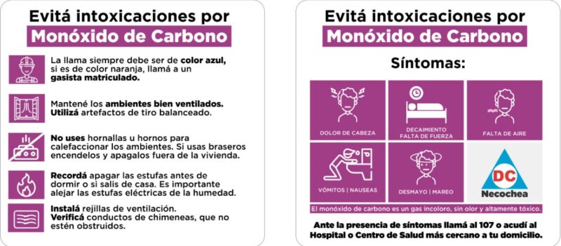 MONÓXIDO: Advertencia ante el comienzo del frío