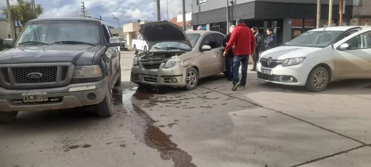 Sin heridos triple choque en 63 y 40