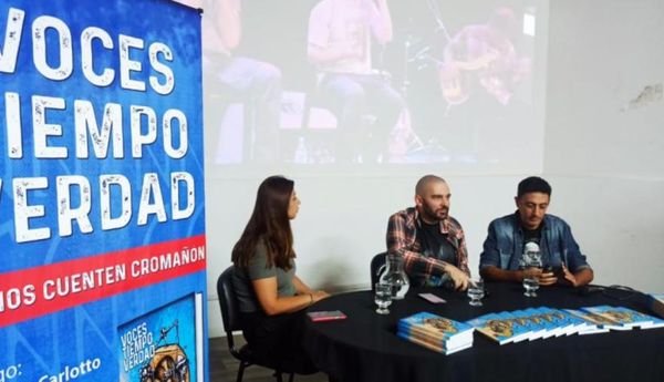 Presentan libro sobre Cromañón