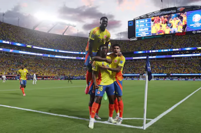 Colombia le ganó a Uruguay y juega la final