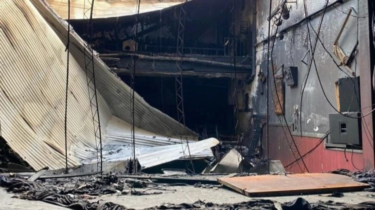 Tres meses del incendio del Teatro de San Cayetano