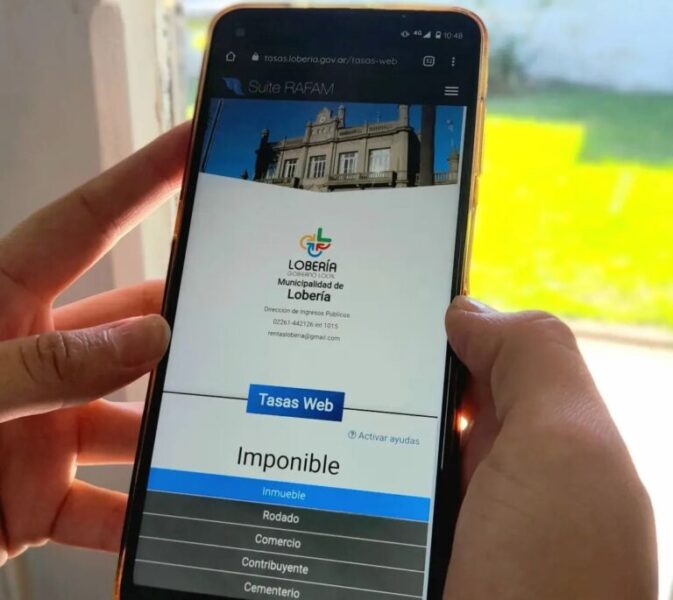 LOBERÍA: Dejarán de imprimir tasas municipales