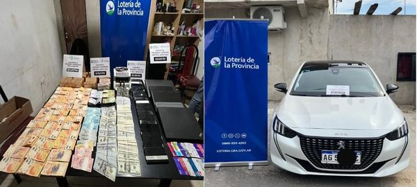 Desbaratan banda de apuestas ilegales