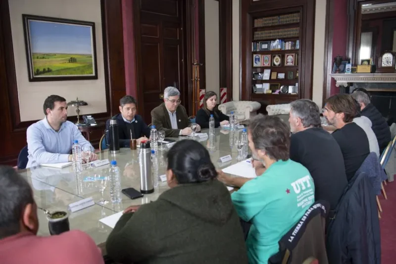 PRODUCCIÓN: Kicillof con la Mesa Agroalimentaria Nacional