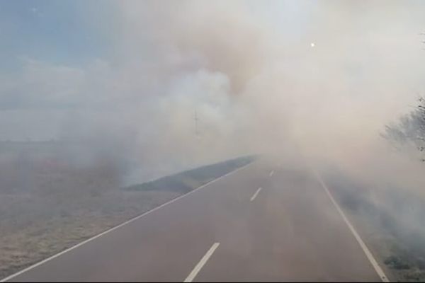 PRECAUCIÓN: Alerta por humo en las rutas