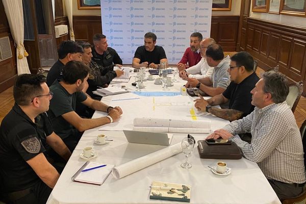 Inédito operativo de seguridad por La Renga en Necochea