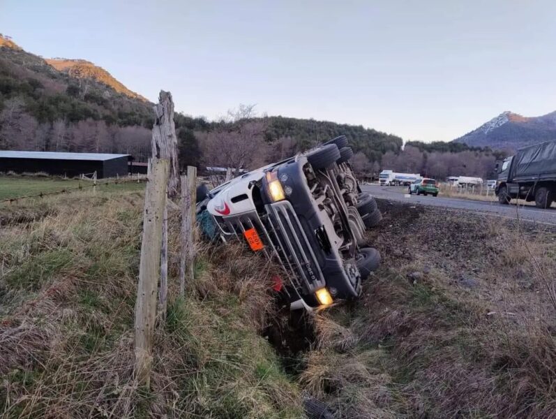 Camionero de Chaves falleció en una ruta Chilena