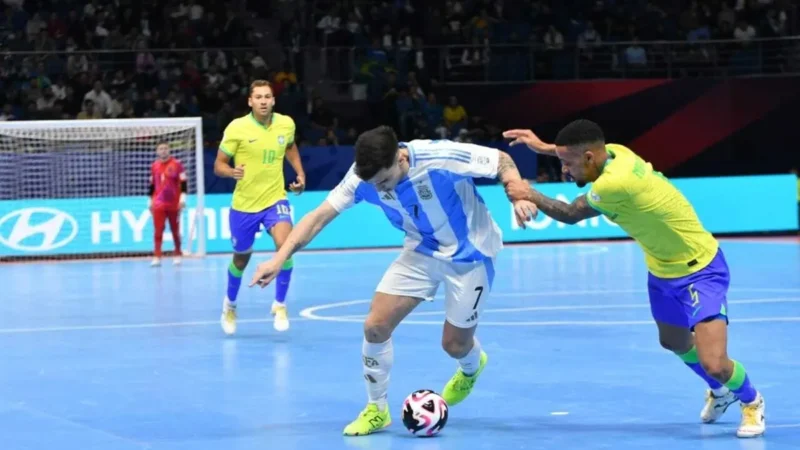 Argentina perdió la final del Futsal Mundial