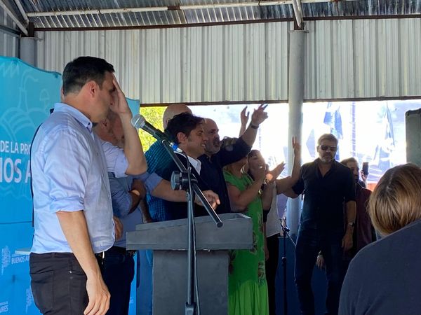 Axel Kicillof pidió unidad política