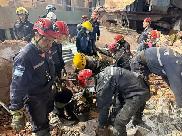 Falleció la única sobreviviente del derrumbe en Villa Gesell