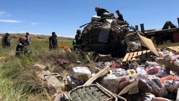 Tres muertos por un brutal choque en Tandil