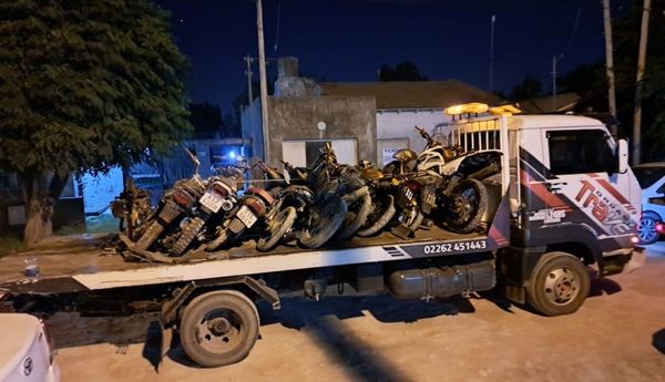 Golpe al robo de motos en Necochea