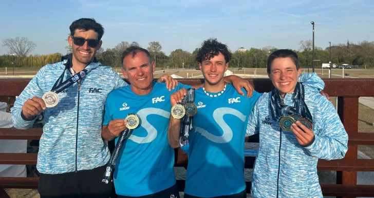 CANOTAJE: Doble oro de Trípano y Castiglione campeón