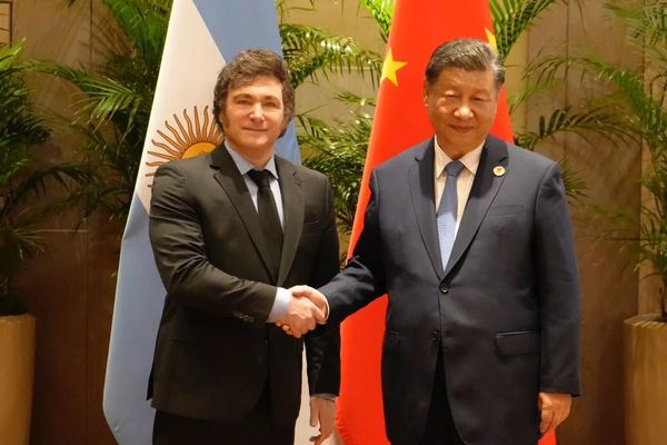 MILEI: Gasta plata en un manager en China