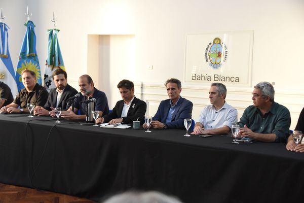 BAHÍA BLANCA: Acciones de la Provincia tras el Temporal